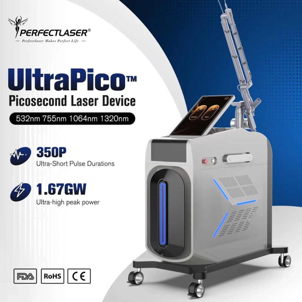 Picosecond laser tattoo removal machine