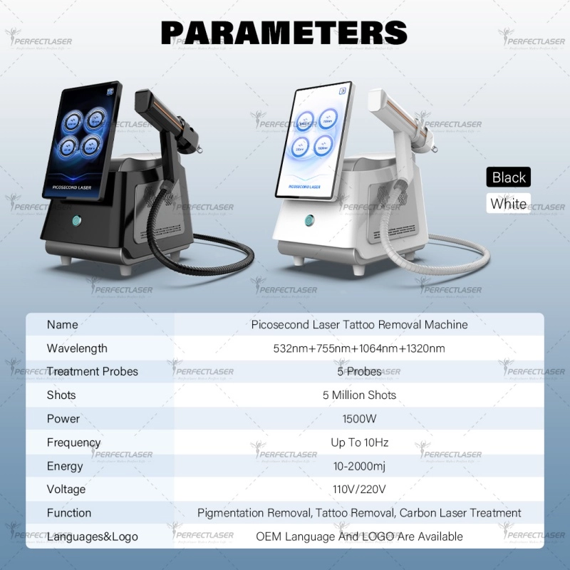 portable tattoo removal machine specs